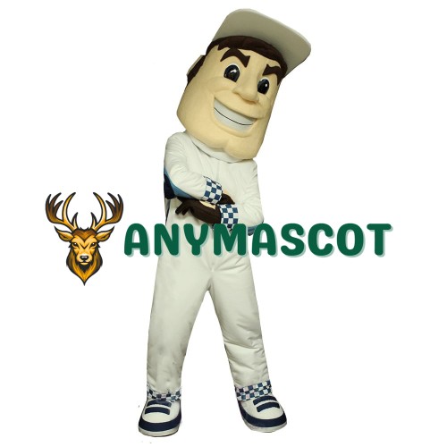 Racing Driver Mascot Costume