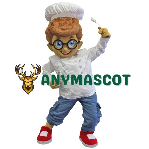 Chef Boy Mascot Costume