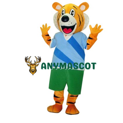 Happy School Tiger Mascot Costume