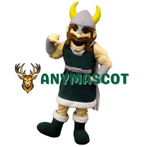 Friendly Viking Mascot Costume