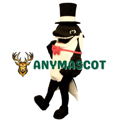 Killer Whale Mascot Costume