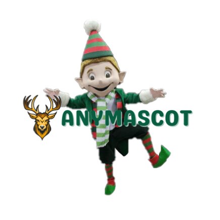 Big Elfie Mascot Costume