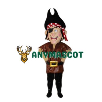 Funny Pirate Mascot Costume