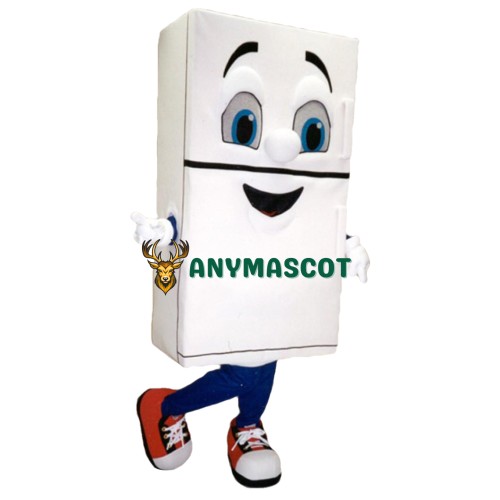 White Fridge Mascot Costume