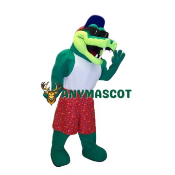 Cool Crocodile Mascot Costume