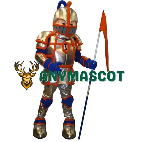 College Knight Mascot Costume