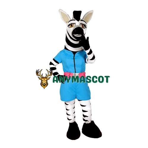 Beautiful Zebra Mascot Costume