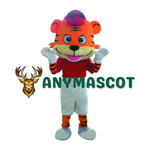 Golf Boy Tiger Mascot Costume