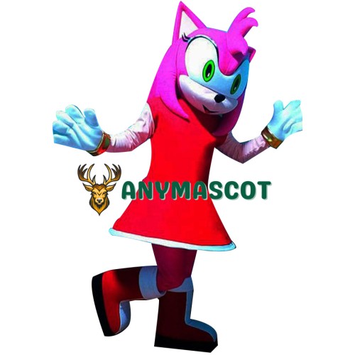 Amy Rose Mascot Costume