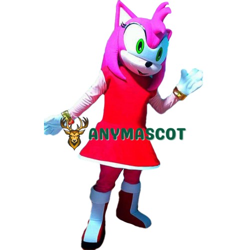 Amy Rose Mascot Costume