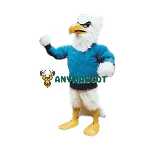 Sporty Eagle Mascot Costume