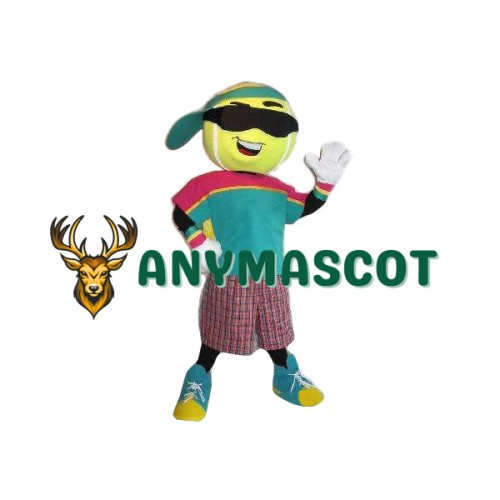 Sport Tennis Ball Mascot Costume