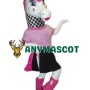 Beautiful Female Zebra Mascot Costume