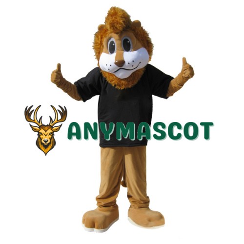 Sporty Lion Mascot Costume