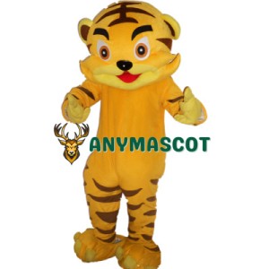 Boy Tiger Mascot Costume