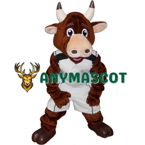 College Sport Bull Mascot Costume