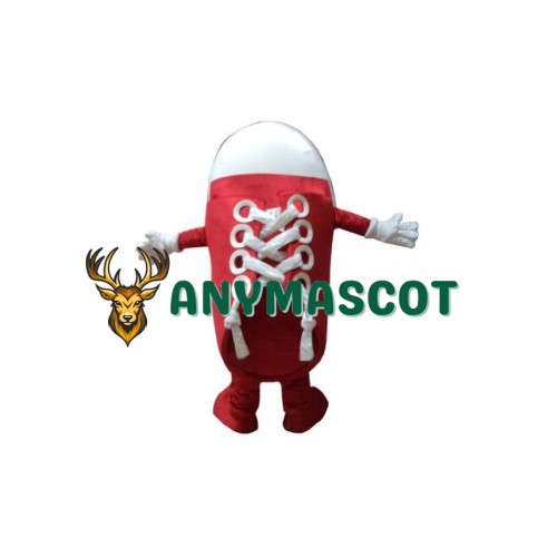 Red Shoes Mascot Costume