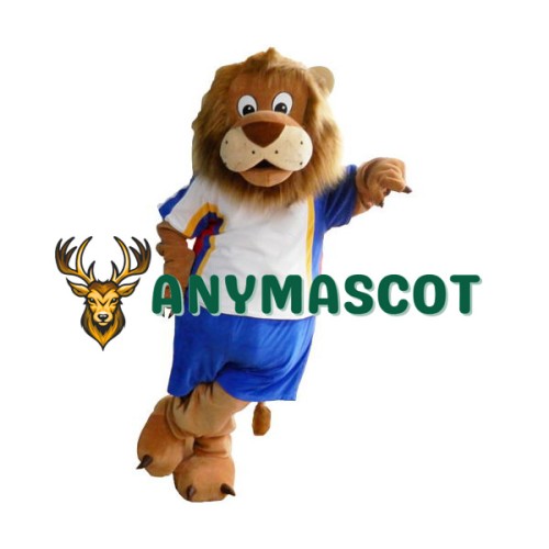 Sport School Lion Mascot Costume