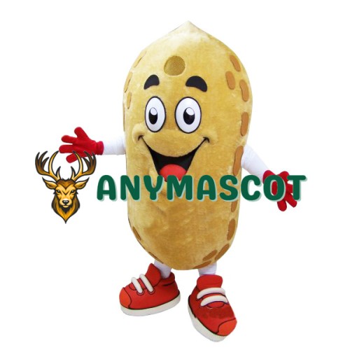 Happy Peanut Mascot Costume