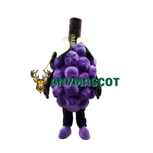 Grape Mascot Costume