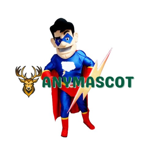 Flash Superhero Mascot Costume
