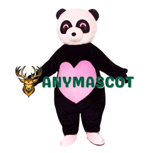 Lovely Pink Panda Mascot Costume