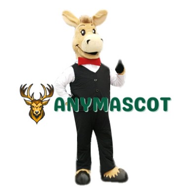 Gentlemanly Horse Mascot Costume