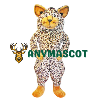 Cute Bobcat Mascot Costume