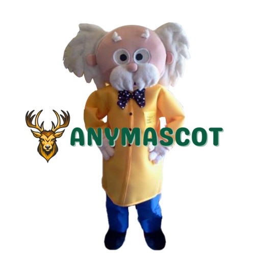 Elegant Grandpa Mascot Costume