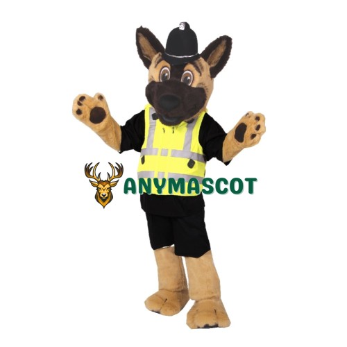Staffs Police Dog Mascot Costume