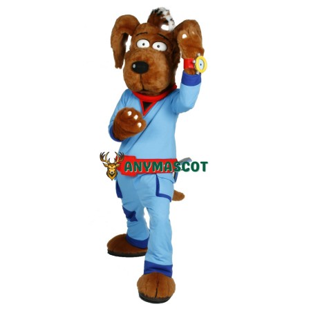 College Special Dog Mascot Costume