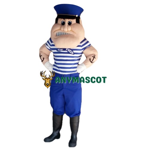 Realistic Sailor Mascot Costume