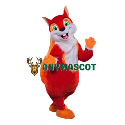 Happy Lightweight Animal Squirrel Mascot Costume