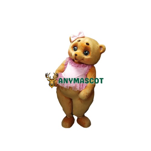 Beautiful Teddy Bear Mascot Costume
