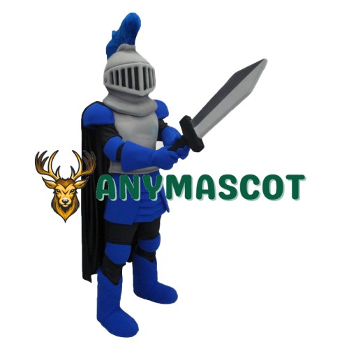 Blue University Knight Mascot Costume