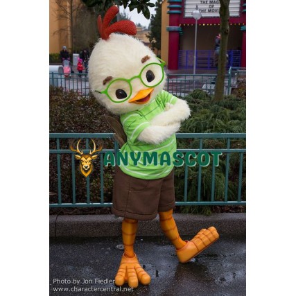 Super Cute White Chick Mascot Costume