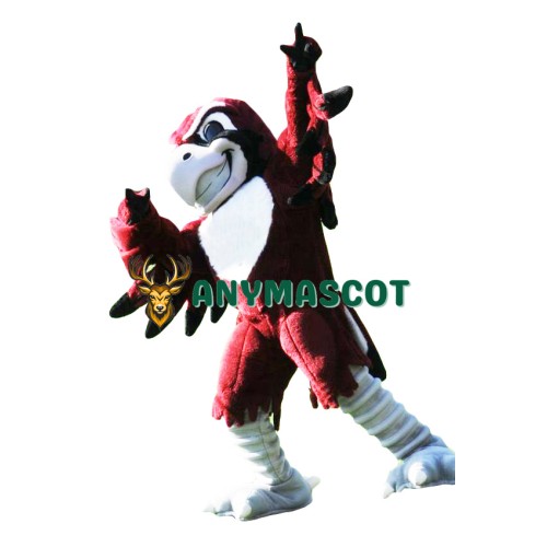 Sport Red Eagle Mascot Costume