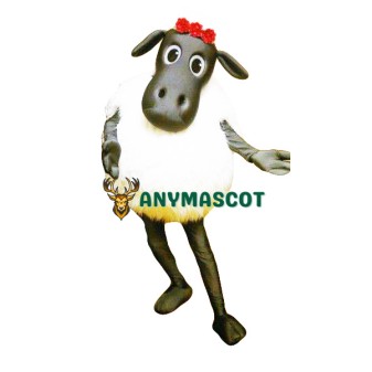 Beautiful Sheep Mascot Costume