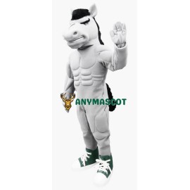 Power Muscular Horse Mascot Costume