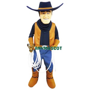 Young Cowboy Mascot Costume