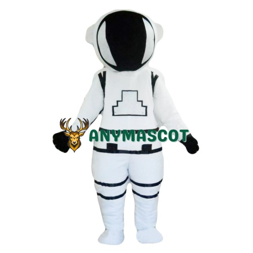 White Spaceman Mascot Costume