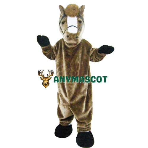 Brown Horse Animal Mascot Costume