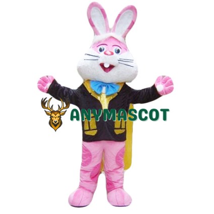 Animal Pink Rabbit Mascot Costume