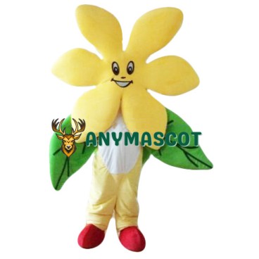 Flower Moving Mascot Costume