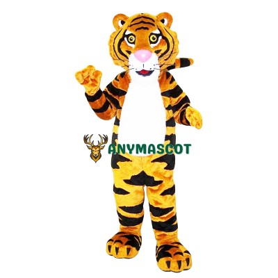 Realistic Wild Tiger Mascot Costume