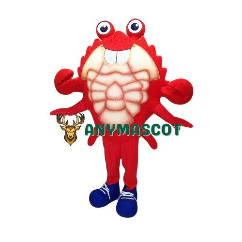 Realistic Crab Mascot Costume