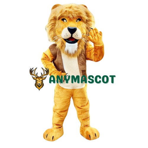 Power Realistic Lion Mascot Costume