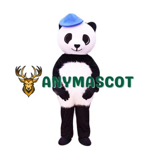 Panda Boy Mascot Costume