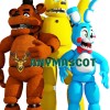 Five Nights At Freddy's Mascot Costume