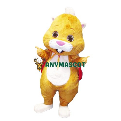 Lovely Yellow Mouse Mascot Costume